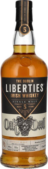 The Dublin LIBERTIES 5 Years Old Single Malt Irish Whiskey Oak Devil 46% Vol. 0,7l