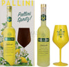 PALLINI Limoncello Liqueur 26% Vol. 0,5l in Giftbox with glass