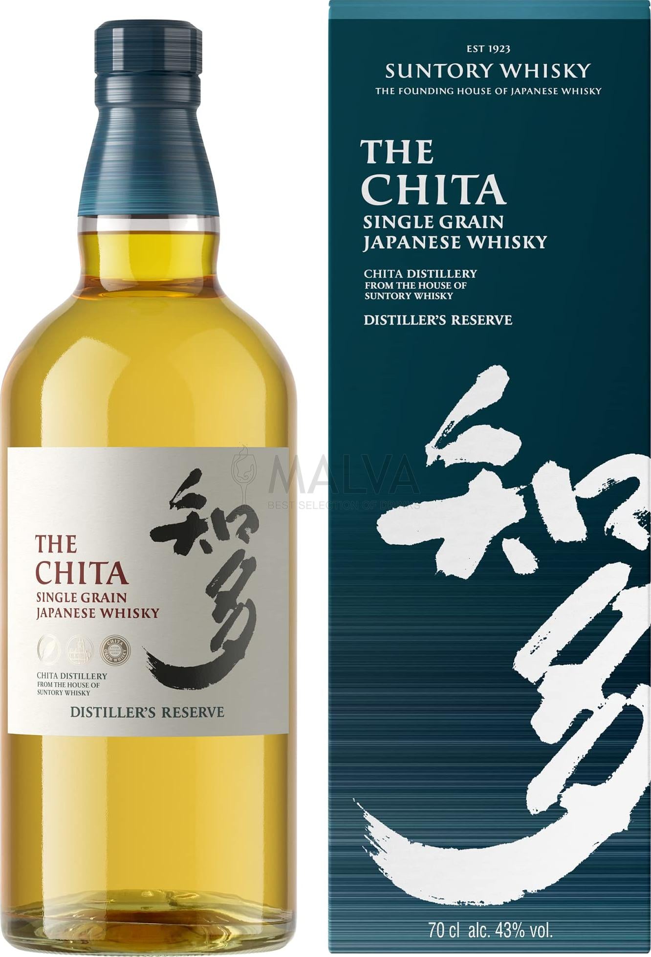 Suntory CHITA Single Grain Japanese Whisky 43% Vol. 0,7l in