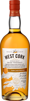 West Cork Irish Whiskey Rum Cask Finish Limited Release 43% Vol. 0,7l