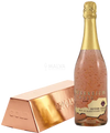 Österreich Gold Rosé with 23 Karat Blattgold 9,5% Vol. 0,75l in Giftbox