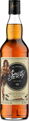 Sailor Jerry SPICED TATTOO Rum 40% Vol. 0,7l