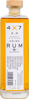 Reisetbauer 4X7 X.O Single Vintage Prime Rum 40,5% Vol. 0,5l