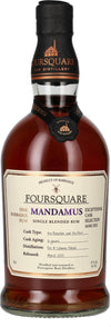 Foursquare 16 Years Old MANDAMUS Single Blended Rum 57% Vol. 0,7l