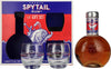 Spytail Cognac Barrels Spirit Drink 40% Vol. 0.7l Gift Box with 2 Glasses