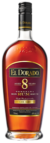 El Dorado 8 YEAR OLD Cask Aged Rum 40% Vol. 0,7l