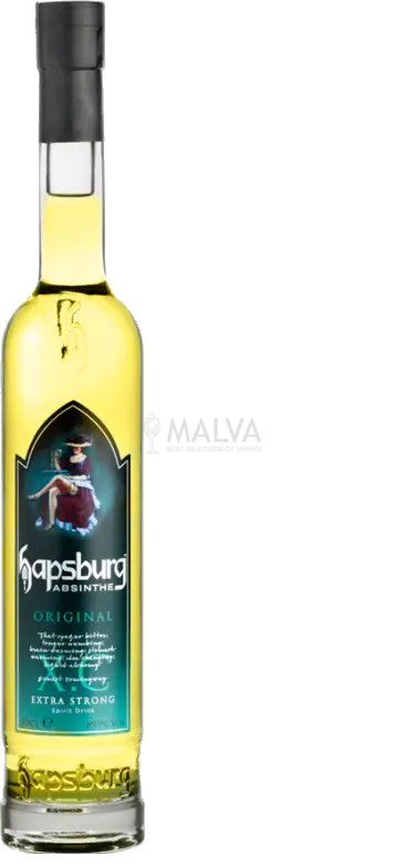 Hapsburg Absinthe X.C EXTRA STRONG Original 89,9% Vol. 0,5l– Malva