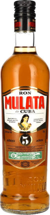 Ron Mulata Añejo 5 Años 38% Vol. 0,7l