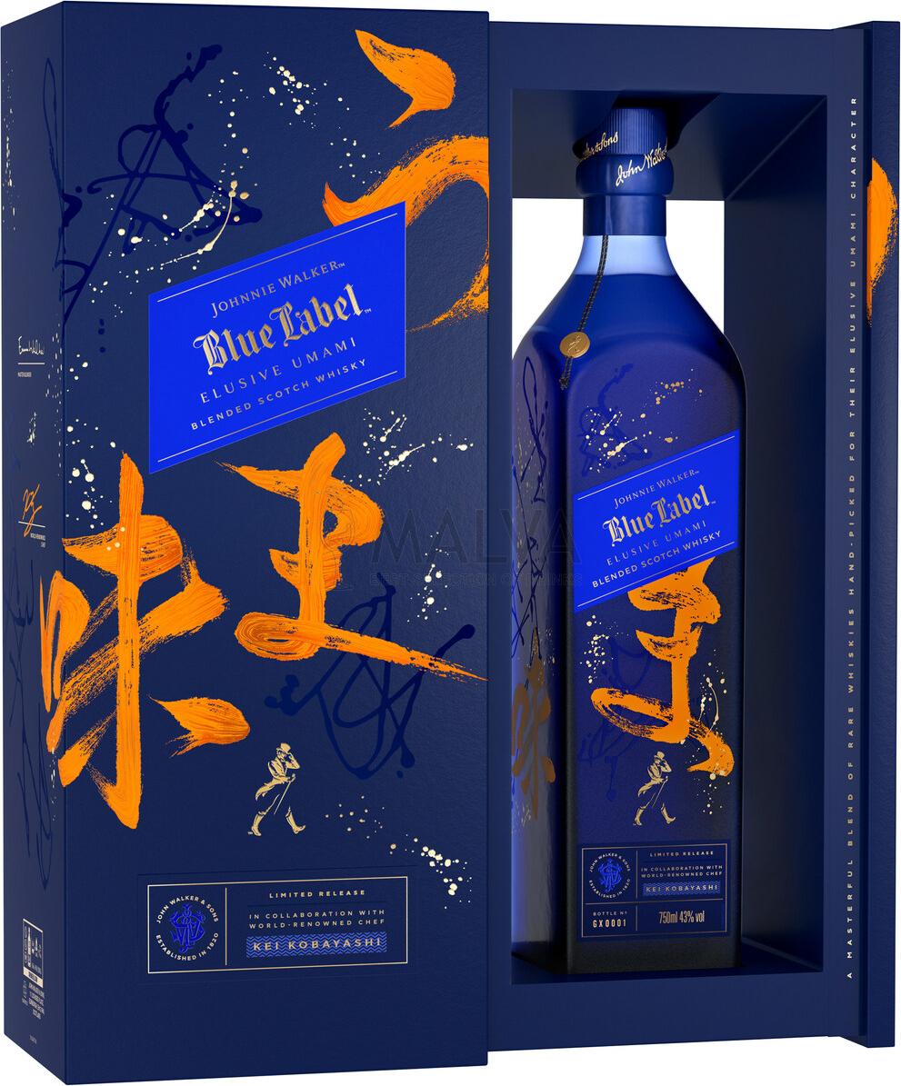 Johnnie Walker Blue Label Elusive Umami Whisky Limited Release 43