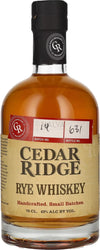 Cedar Ridge RYE WHISKEY 43% Vol. 0,7l