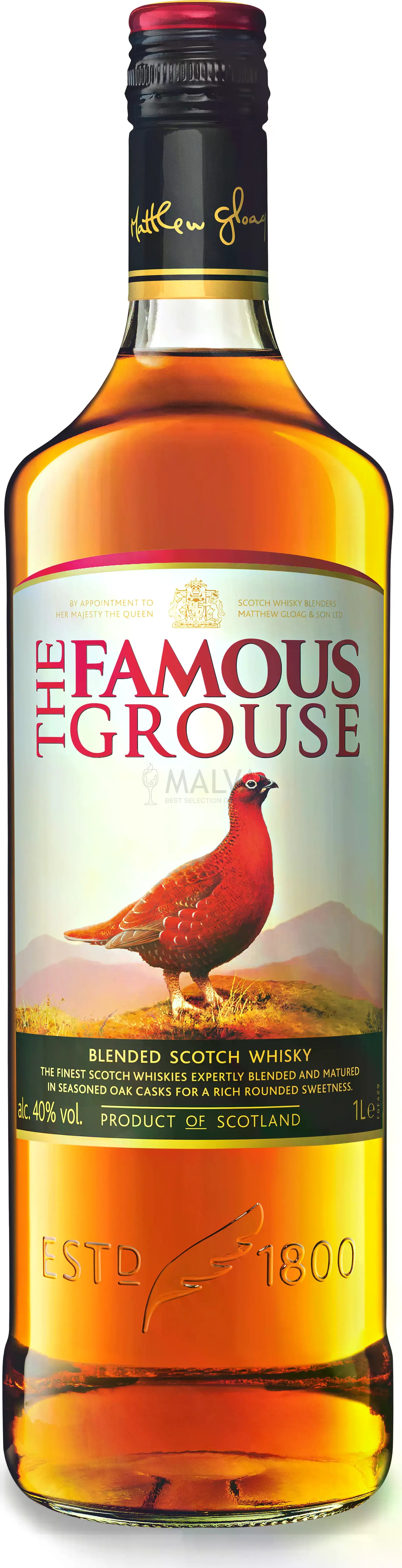 The Famous Grouse Blended Scotch Whisky 40% Vol. 1l @Malva