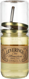 Leverings Ossenkämper Leverings Old Moonshine Apple Pie Liqueur 20% Vol. 0,7l with Pourer