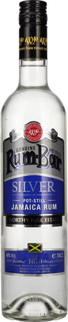 Worthy Park Rum-Bar SILVER Pot Still Jamaica White Rum 40% Vol. 0,7l