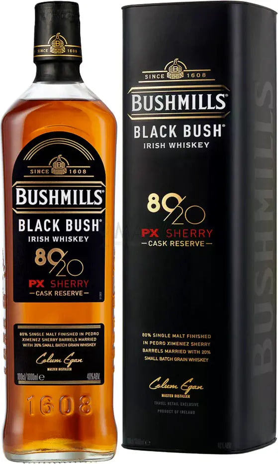Bushmills Black Bush PX Sherry Cask Reserve 80/20 40% Vol. 1l in