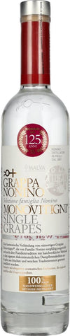 Nonino Grappa Monovitigni Single Grapes 40% Vol. 0,5l