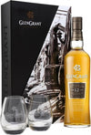 Glen Grant 12 Years Old Single Malt 43% Vol. 0,7l in Giftbox with 2 glasses