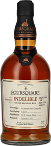 Foursquare 11 Years Old INDELIBLE Single Blended Rum 48% Vol. 0,7l