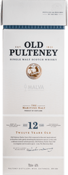 Old Pulteney 12 Years Old Single Malt Scotch Whisky 40% Vol. 0,7l in Giftbox
