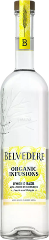 Belvedere Lemon & Basil Organic Infusions Flavoured Vodka 40% Vol. 1l