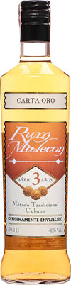 Rum Malecon 3 Years Carta Oro 40% Vol. 0,7l